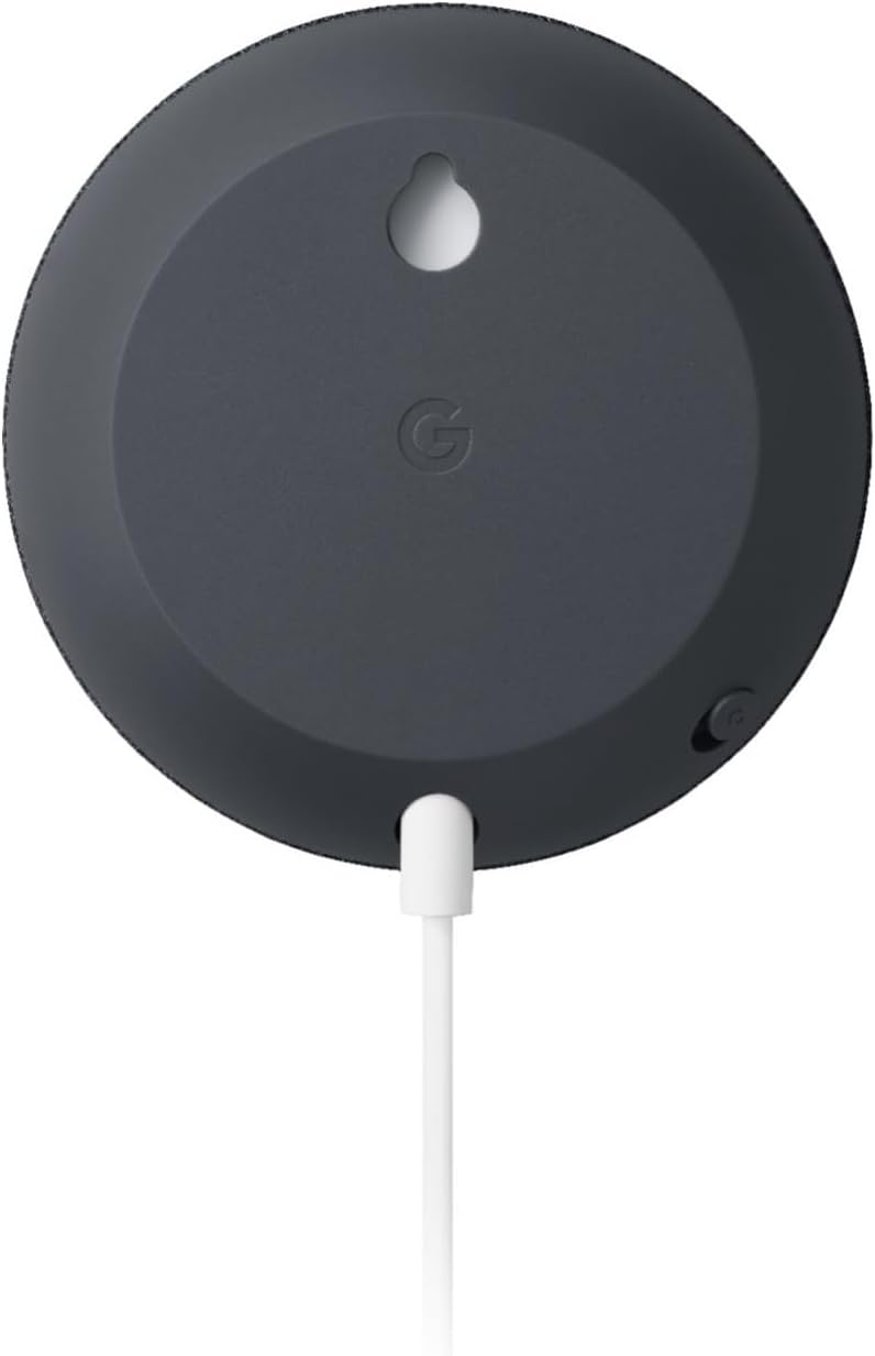 Google Nest Mini 2. Generation Wireless Bluetooth -Lautsprecher (Anthrazit) – Bild 6