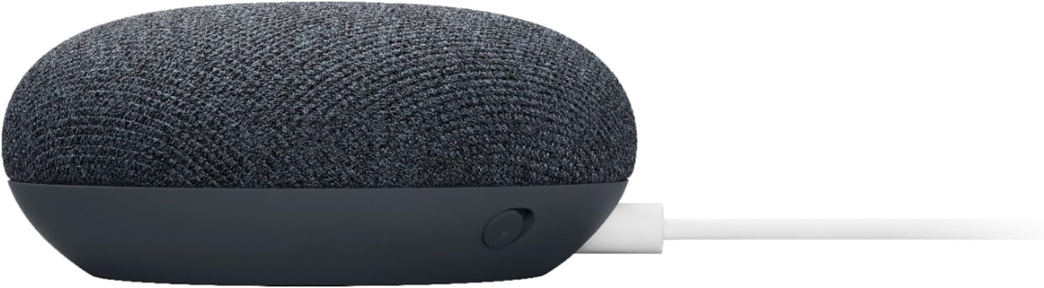 Google Nest Mini 2. Generation Wireless Bluetooth -Lautsprecher (Anthrazit) – Bild 4