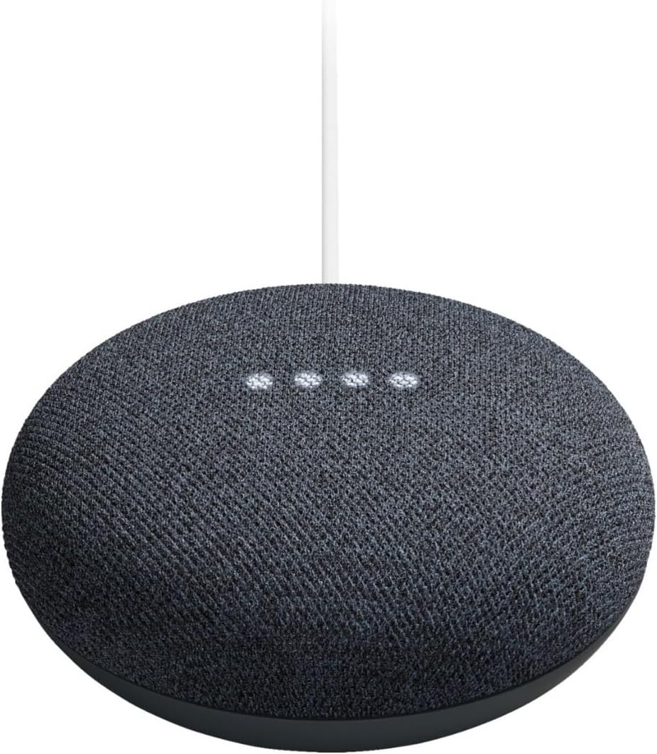 Google Nest Mini 2. Generation Wireless Bluetooth -Lautsprecher (Anthrazit) – Bild 7