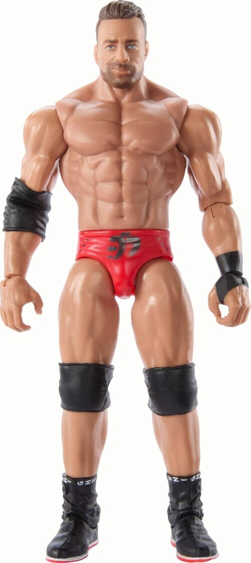 Mattel WWE Top Picks 6 Zoll sammelbare La Knight-Actionfigur mit 14 Artikulationspunkten und lebensechter Aussehen