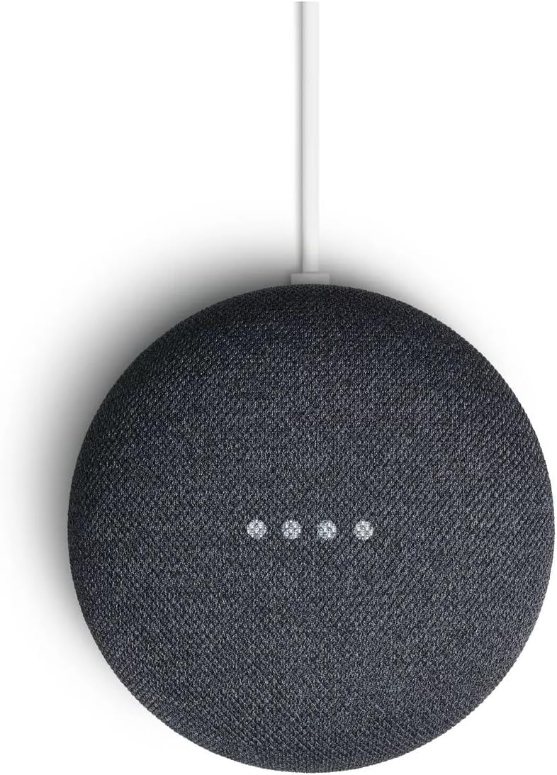 Google Nest Mini 2. Generation Wireless Bluetooth -Lautsprecher (Anthrazit) – Bild 5