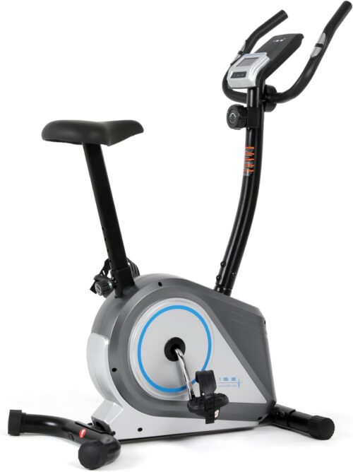 ISE -Übungsrad mit 8 Stufen Magnetwiderstand, Ergometer -Übungsrad mit LCD -Display, Impulssensoren und Tablettenhalter, Fahrrad -Trainingrad, Heimtrainer und Fahrrad Cardio Sport Velo