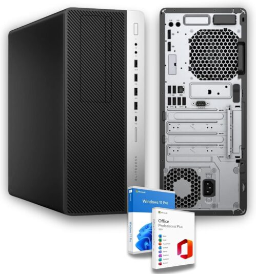 Computer Teile PC Tower Business und Multimedia | I7 8700 3.2 GHz 12 Thread | 32 GB RAM | 1 Tera SSD | WiFi und Bluetooth | Büro 2021 Professional and Wind 11 Pro | 36 Monate Garantie
