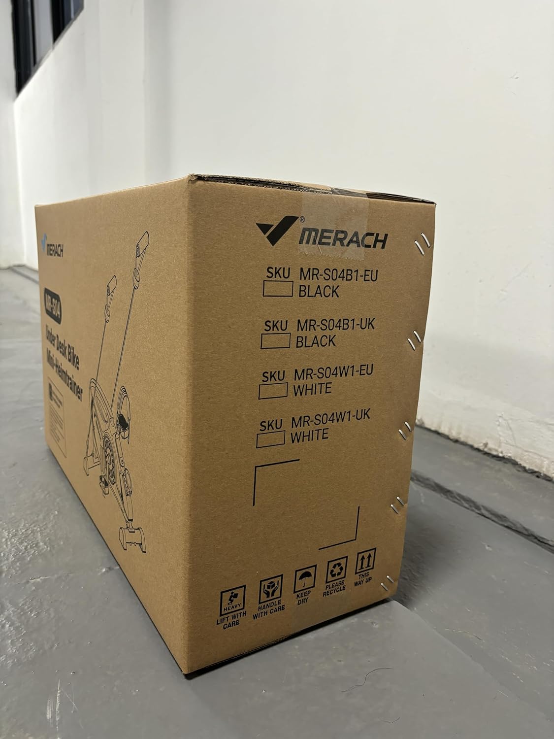 Merach Pedal Trainer, Leg Trainer für zu Hause, Mini-Übungsrad für Senioren mit 2 Widerstandsbändern und Nicht-Schlupfmatte, Heimtrainer, Fitness-Gerät für Zuhause, Büro, Raumsparung – Bild 9